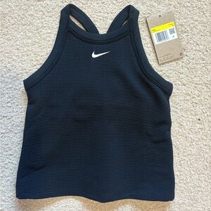 Nike Girls Small Black Racerback Tank NWT